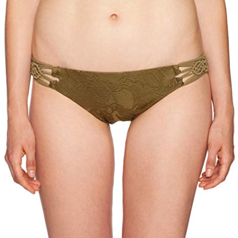 O'Neill Women's Lana Macrame Cheeky Bikini Bottom
